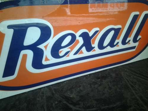 rexal enamel sign