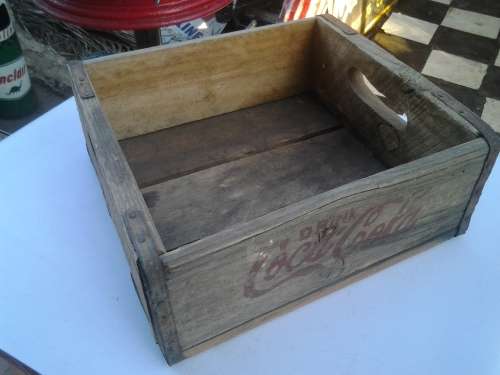 antique coca cola crate