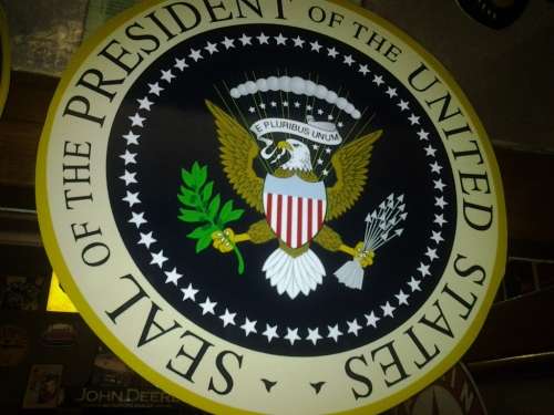 president of the usa seal sign