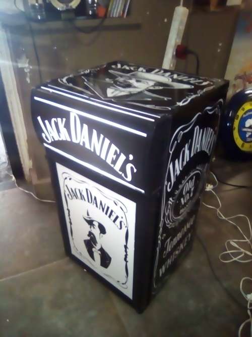 jack daniels branded bar fridge