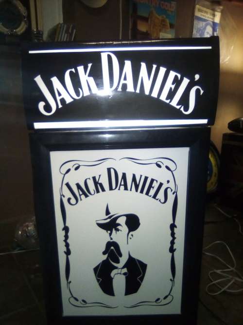 jack daniels branded bar fridge
