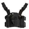 Tactical Puttee Thigh Pistol Holster Leg Gun Pouch with Quick Release Buckle for M92 & Z88
