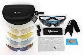 rockbros Cycling Polarized 5 Lens Sunglasses Goggles UV400