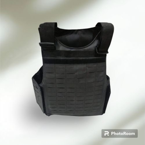 Laser cut molle plate carrier.