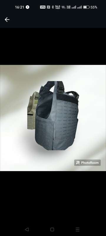 Plate carrier with plates (Medium (