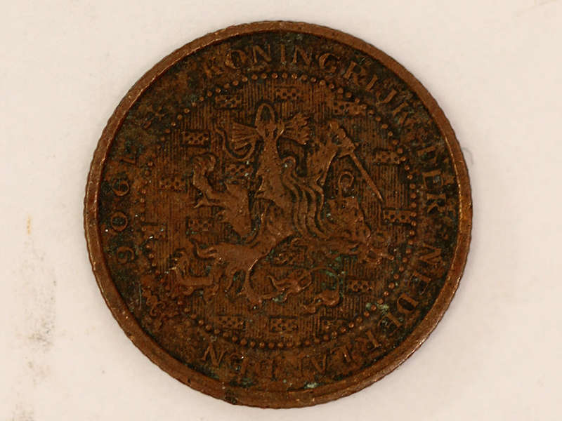 Dutch - 1906 1/2 Cent  +30 1 Cents