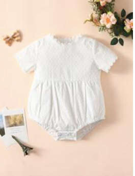 Swiss Lace Trim Bodysuit