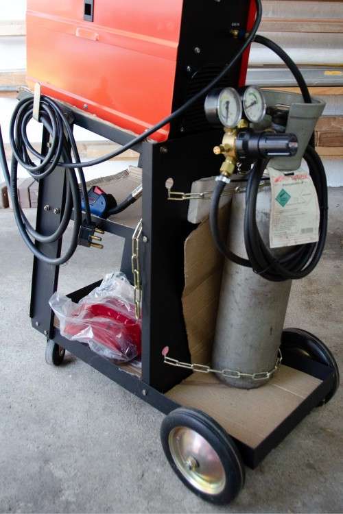 Afrox Welding Machine PortaMig 180P (includes gas bottle)