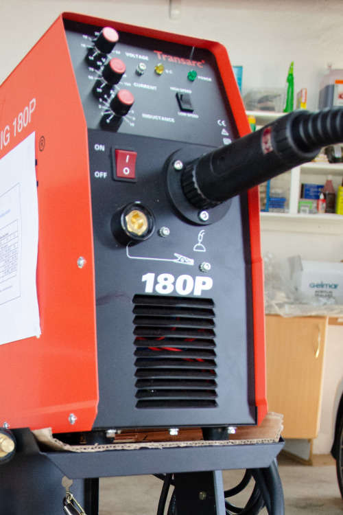 Afrox Welding Machine PortaMig 180P (includes gas bottle)
