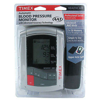 TIMEX AUTOMATIC BLOOD PRESSURE MONITOR With Advanced Accuracy Technology (AAT)