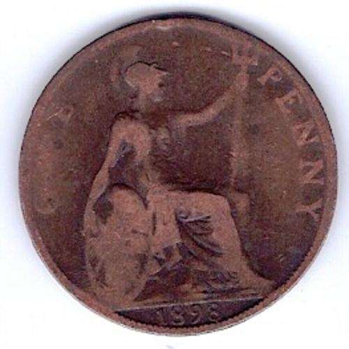 1898 One Penny