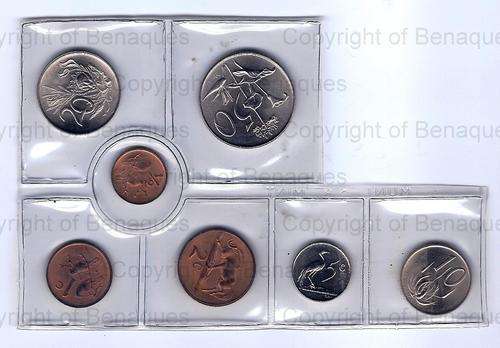 1970 Republic of South Africa Uncirculated proof Coin Set