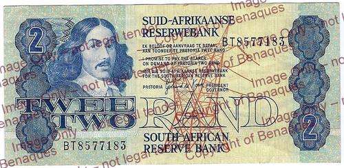 South Africa / Suid Africa GPC de Kock Two / Twee Rand  "BT8577183"