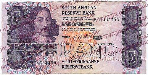 South Africa / Suid Africa CL Stals Five Rand  "BT4354479"