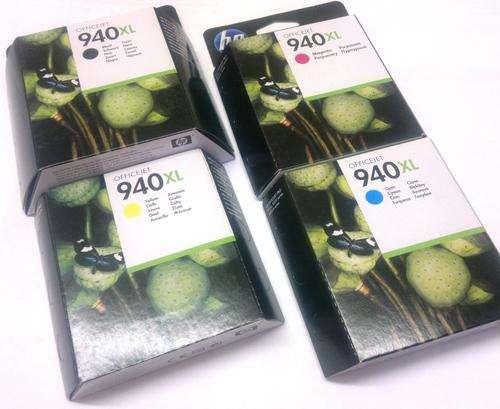 Set of Original HP 940XL Cartridges