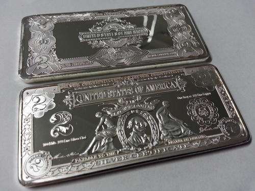 United States of America - 2 Dollars Bullion Bar
