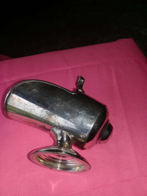 Vintage silver plated scoop