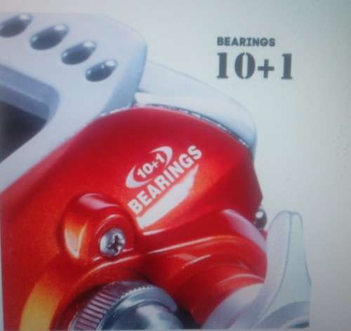LV100 Baitcasting Reel 10+1 Ball Bearings Carp Fishing Gear Right Hand Fishing reel ORANGE