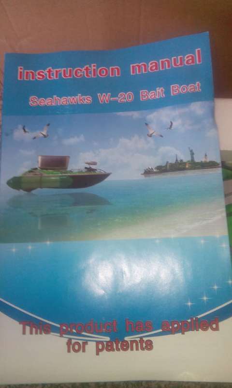 Seahawks W-20 Kids/ Beginners Wireless Remote control Bait boat