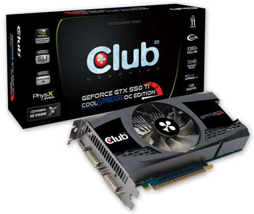 GeForce GTX 550Ti CoolStream Super OC Edition