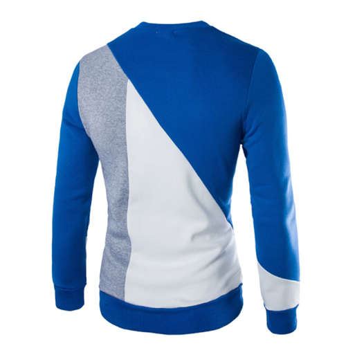 Men T-Shirt-Blue