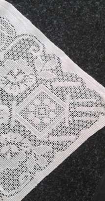 Lovely Vintage Cream Lace Tablecloth