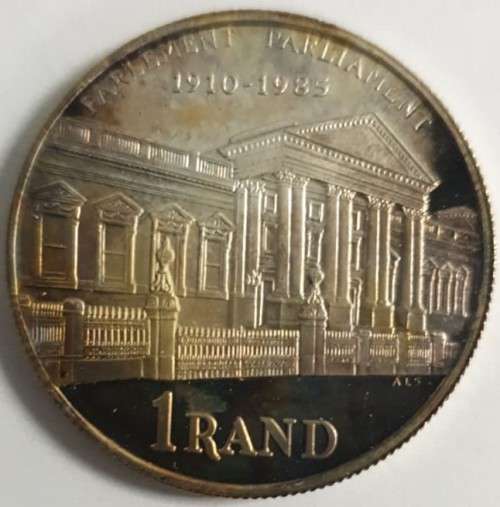 1985 Silver R1 Proof Parliament