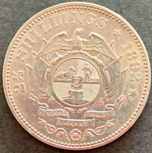 1892 2 1/2 SHILLINGS (HALF CROWN)