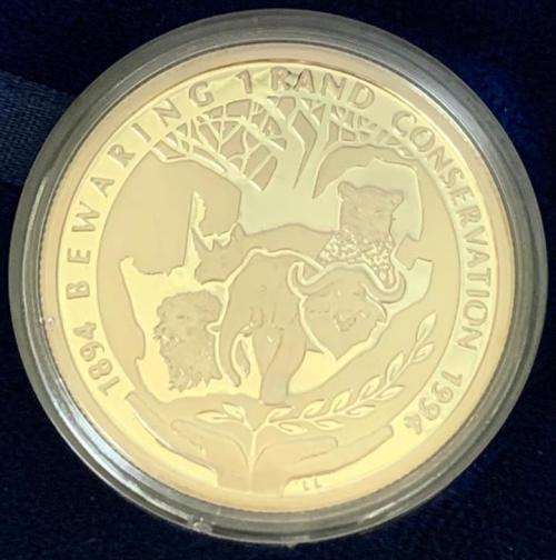1994 SA SILVER R1 PROOF : CONSERVATION