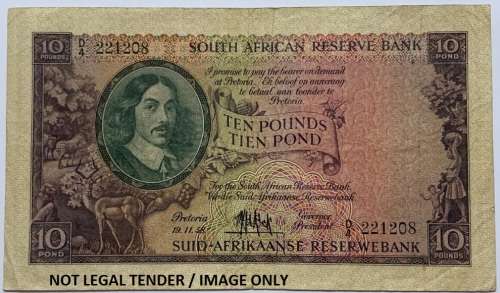 10 Pond, M.H. De Kock, 3rd issue D4, 221208