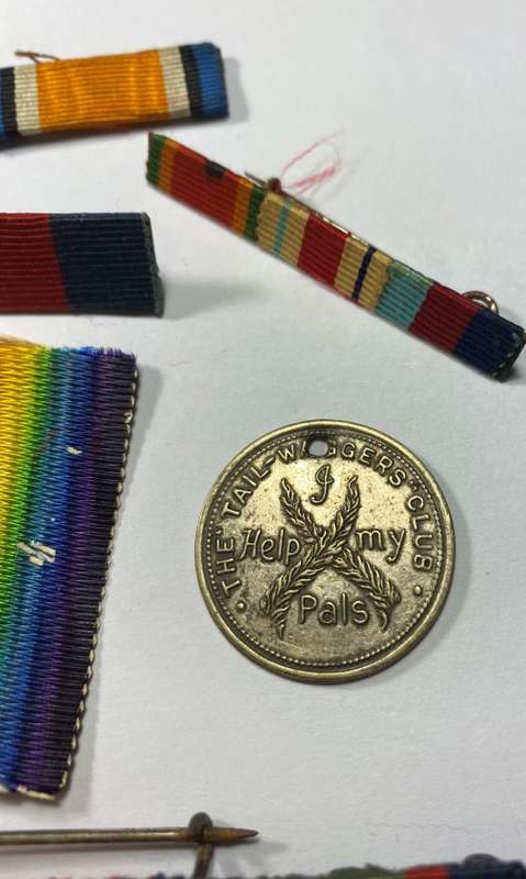 USFA Vietnam Era Medallion & Ribbon Collection of the Tail Wagers. Condition as per actual image".
