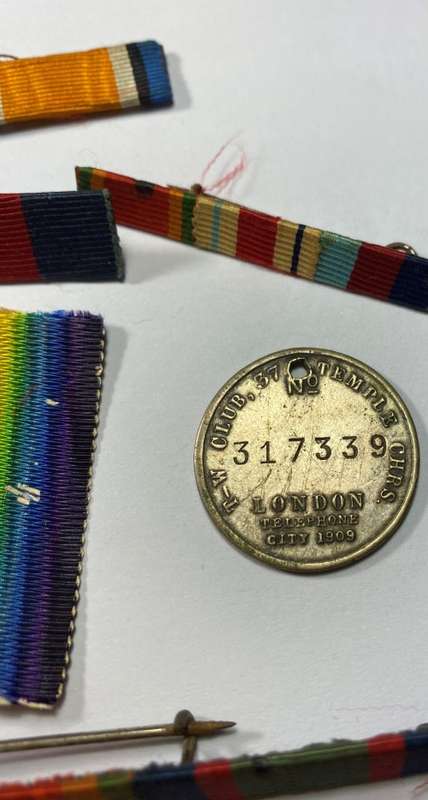 USFA Vietnam Era Medallion & Ribbon Collection of the Tail Wagers. Condition as per actual image".