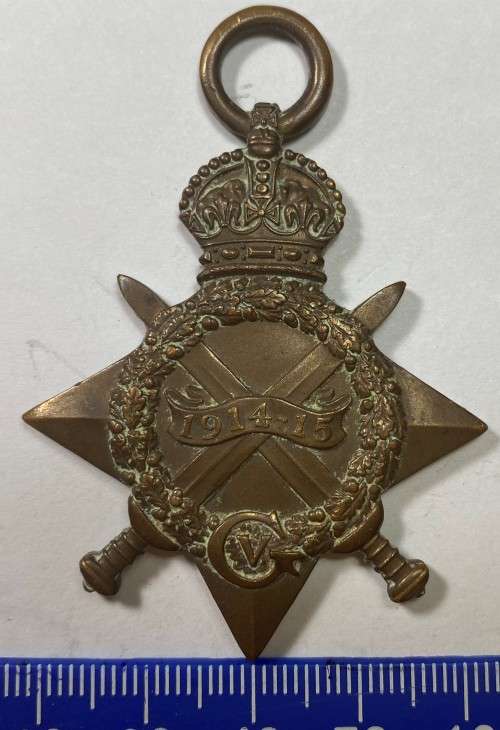 WW1 1914-15 STAR Awarded of 1914-15 to F. Forster