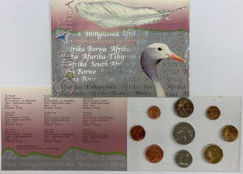 1996 PROOF SET : BLUE CRANE