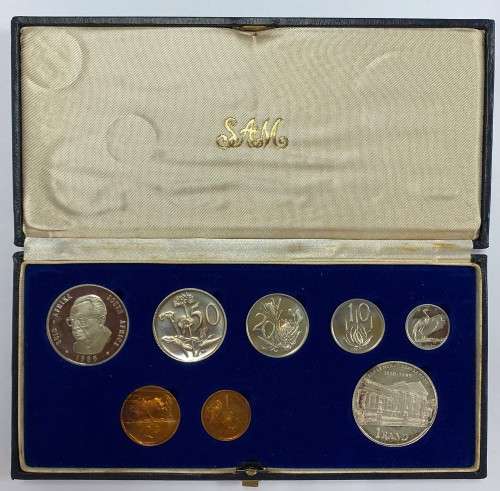 1985 PROOF COIN SET WITH SILVER R1 : PARLAIMENT