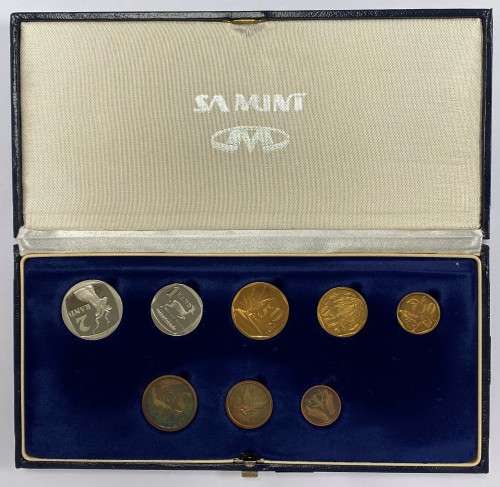 South African 1992 Uncirculated Proof Mint Set.