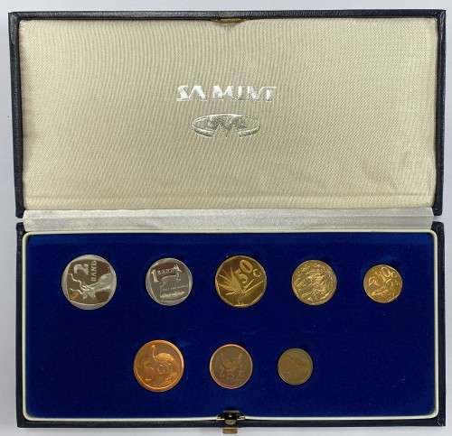 South African 1991 Uncirculated Proof Mint Set.