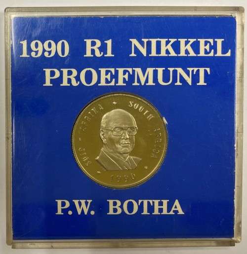 1990 R1 Uncirculated Proof coin