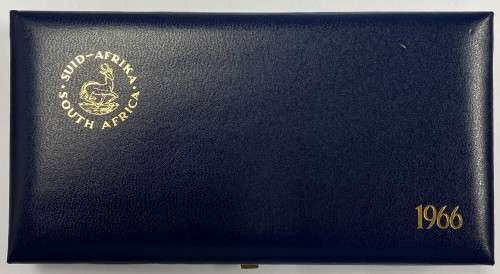 1966 Uncirculated Proof Coin Set.with silver R1