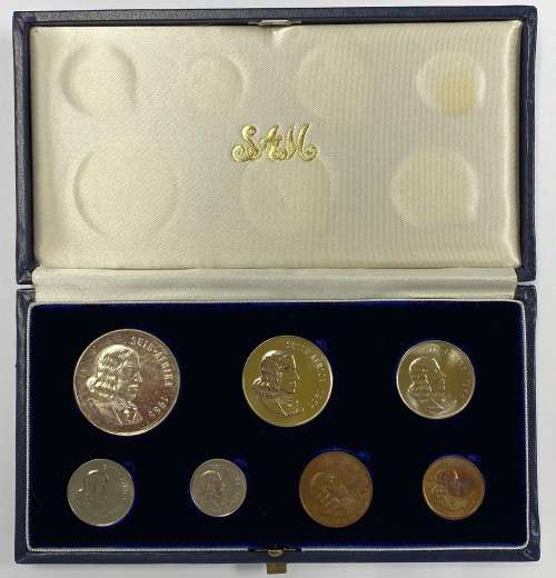 1966 Uncirculated Proof Coin Set.with silver R1