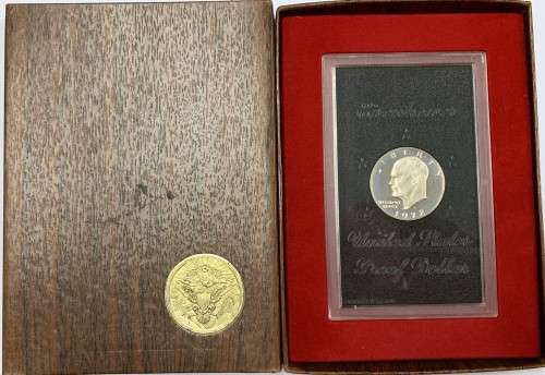 1972 Eisenhouser, $1 Proof Dollar.