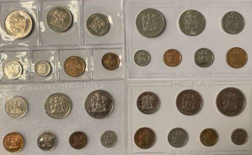 SA  proof coin pack 1987