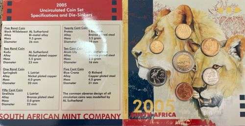 2005 UNCIRCULATED COIN SET