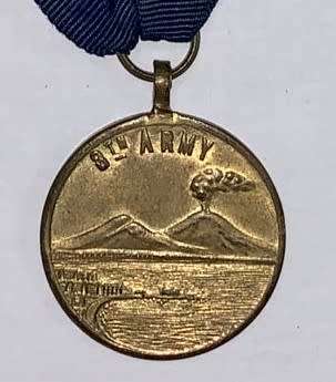WWII, 8th Army Commemorative Medal of the Allied Armies In Naples in 1943.