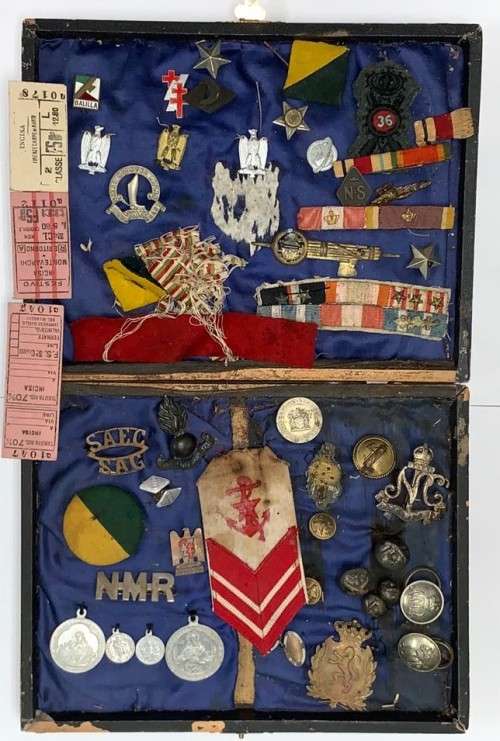 WWII Soldiers Militaria Memorabilia Collection of Friends and Family lost in the Great Wars