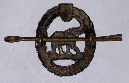 2 X WW11 SOUTH AFRICA NATIVE MILITARY CORPS (NEAS) BADGE. - SMALL & LARGE