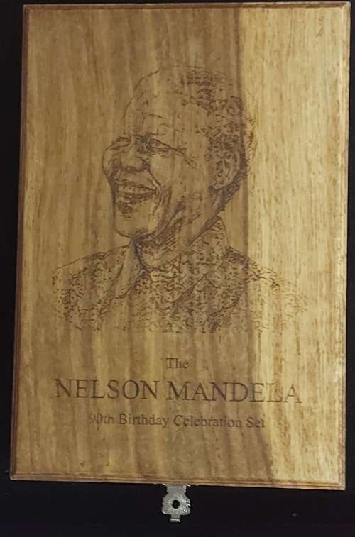 Mandela Engraved Coin Box - 90th Birthday