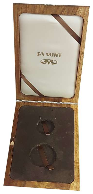 Mandela Engraved Coin Box - 90th Birthday
