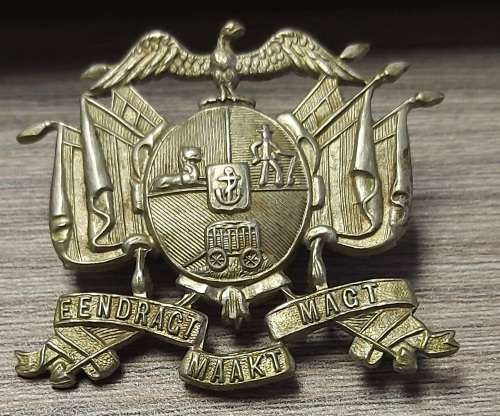 ANGLO BOER WAR BADGE