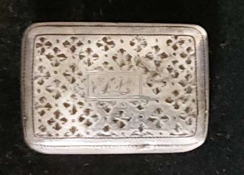 STERLING SILVER VINTAGE NUTMEG GRINDER